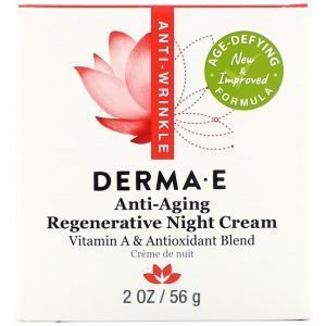 Антивозрастной ночной крем (Age-Defying Night Cream), Derma E, (56 г)