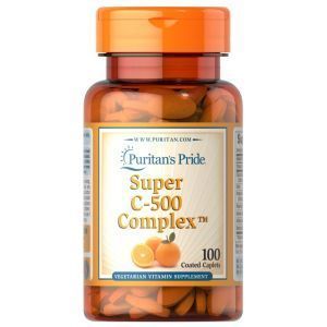 Витамин С комплекс, Super C-500 Complex, Puritan's Pride, 100  капсул
