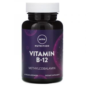 Витамин В-12, метилкобаламин, B-12, MRM, 2000 мкг, 60 леденцов