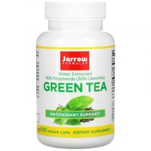 Зеленый чай (Green Tea), Jarrow Formulas, 500 мг, 100 капсул