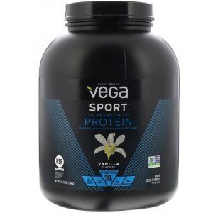 Протеин веган, вкус ванили, Sport Protein, Vega, 1,86 кг