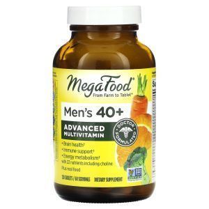 Витамины для мужчин 40+, Multi for Men, MegaFood, 120 таблеток