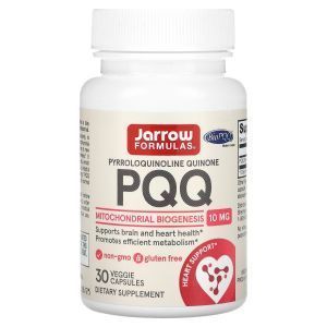 Пирролохинолинхинон, PQQ, Jarrow Formulas, 10 мг, 30 кап. (Default)