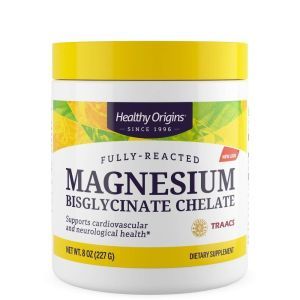 Магний хелат бисглицинат, Magnesium, Healthy Origins, 227 грамм