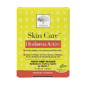 Гиалуроновая кислота для кожи, Skin Care Hyaluron Active, New Nordic, 30 таблеток
