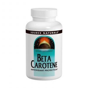 Бета каротин, Source Naturals, 25000 ME, 250 кап